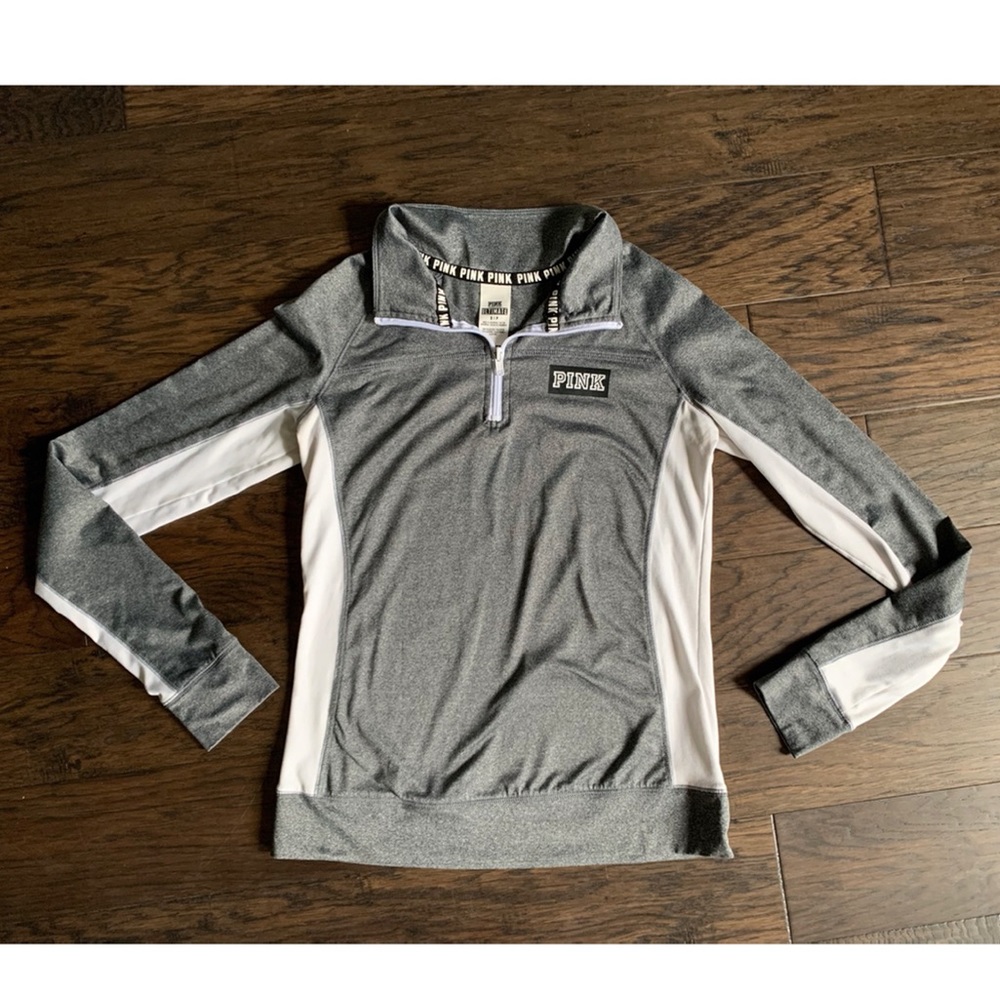 Victoria’s Secret pink half zip pullover